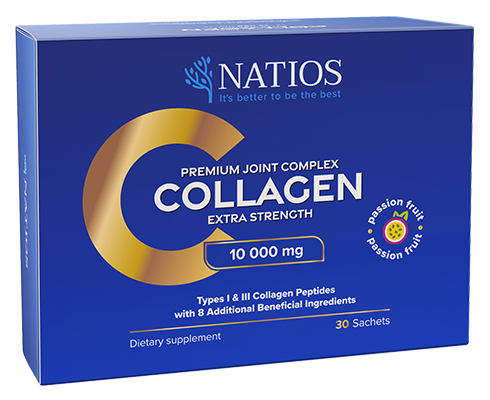 NATIOS Collagen Premium Joint Complex, Komplex na klouby, 10 000 mg, 30 sáčků compare
